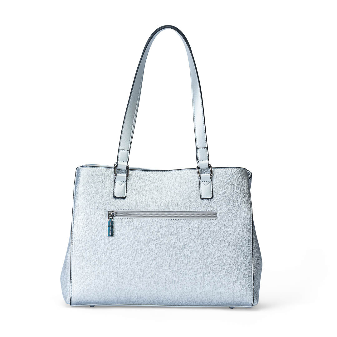 Sac shopping - CONTRASTE par Mac Alyster Argent
