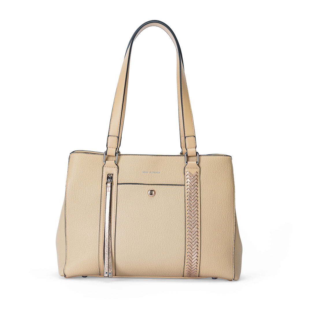 Sac shopping - CONTRASTE par Mac Alyster Sable