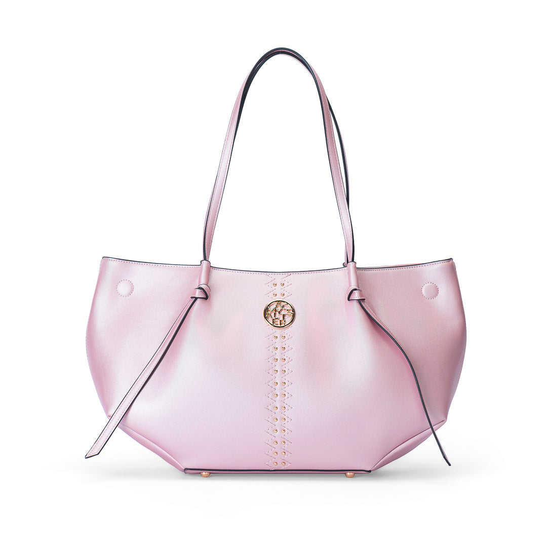 Sac cabas TENTATION lilas par Mac Alyster, vue de face