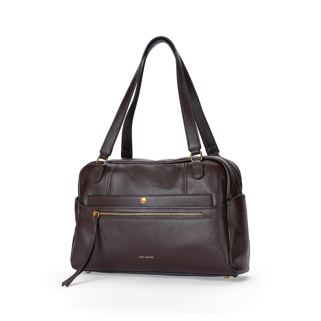 Grand sac porté main et Bandoulière Canelle par Mac Alyster