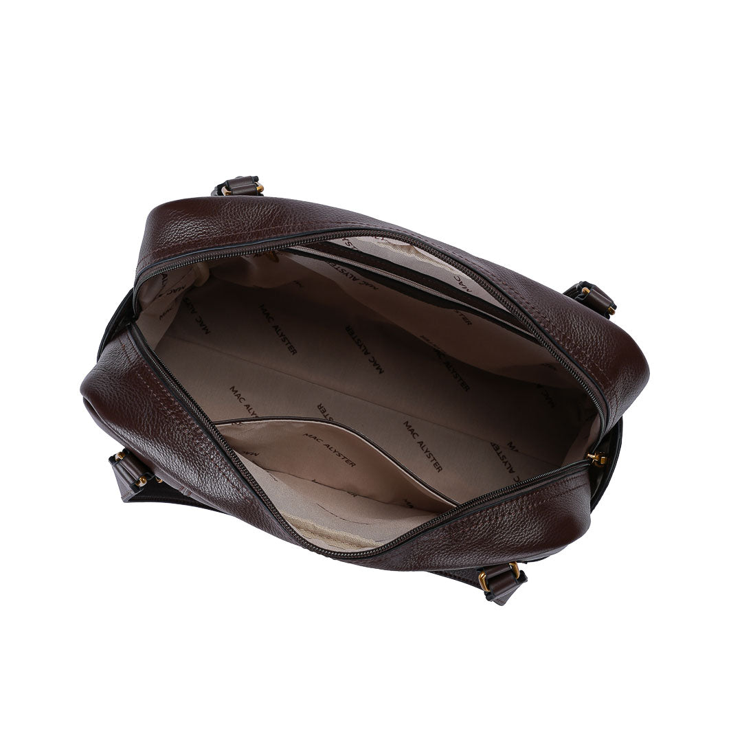 Grand sac porté main et Bandoulière Canelle par Mac Alyster