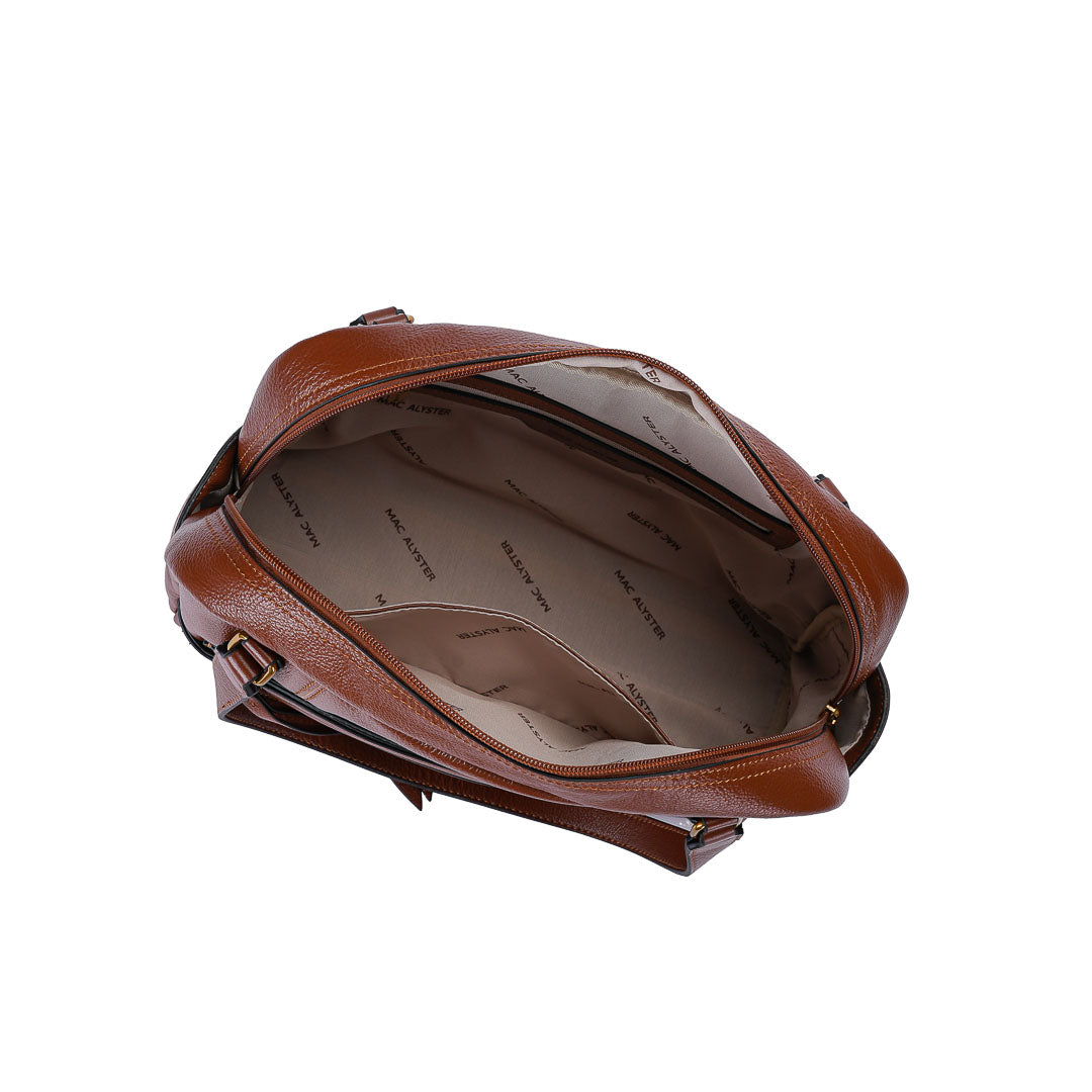 Grand sac porté main et Bandoulière Canelle par Mac Alyster