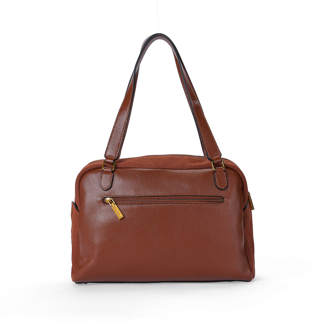 Grand sac porté main et Bandoulière Canelle par Mac Alyster