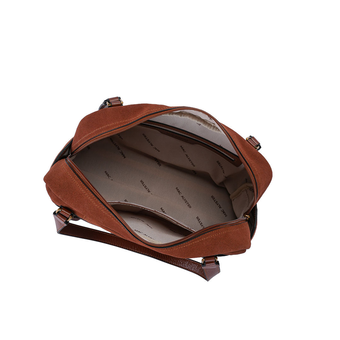 Grand sac porté main et Bandoulière Canelle par Mac Alyster