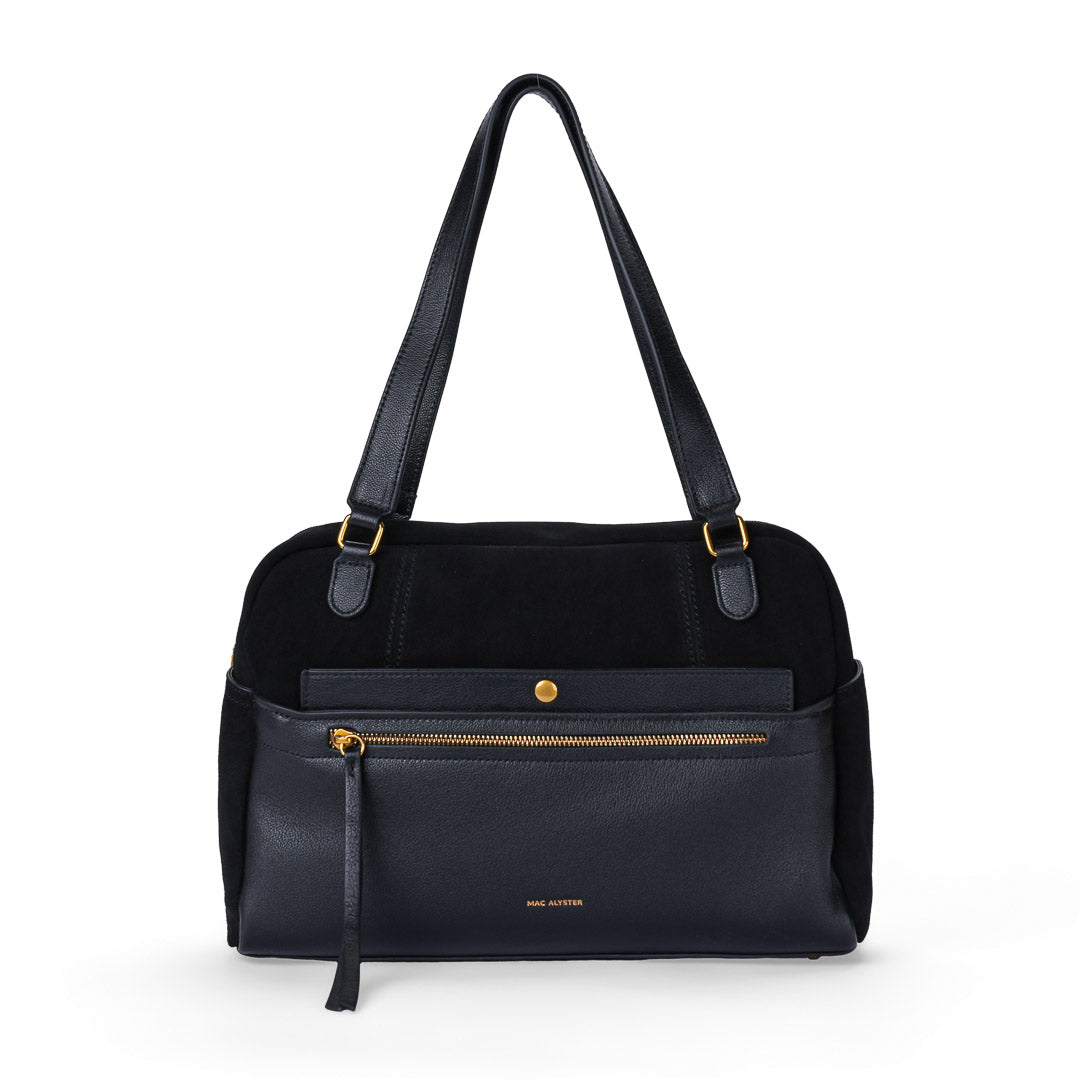 Grand sac porté main et Bandoulière Canelle par Mac Alyster