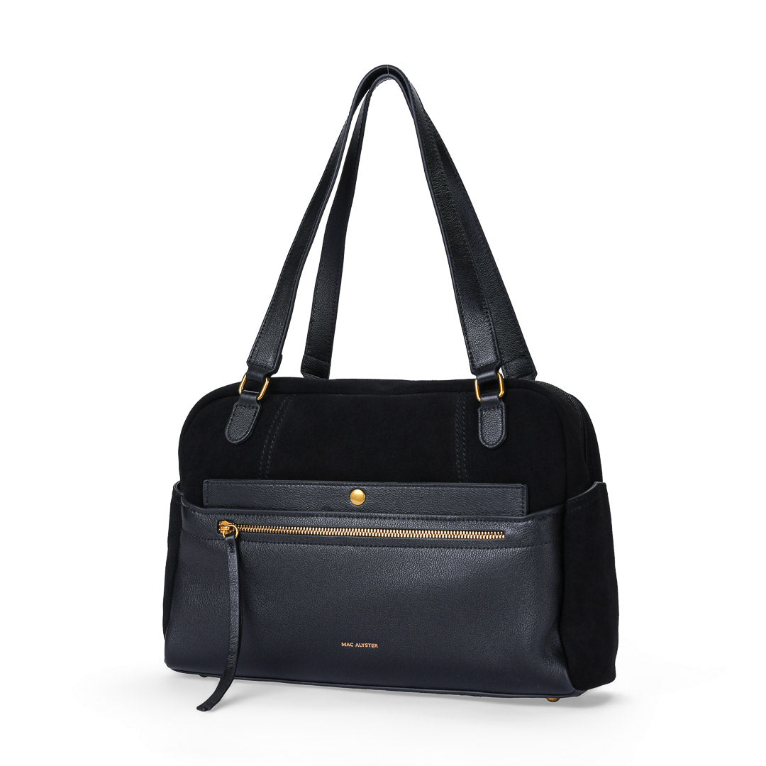 Grand sac porté main et Bandoulière Canelle par Mac Alyster