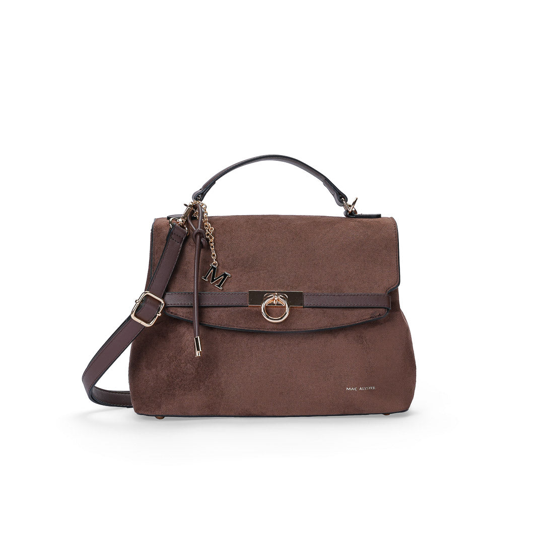 Sac porté main à rabat et Bandoulière Dunea par Mac Alyster