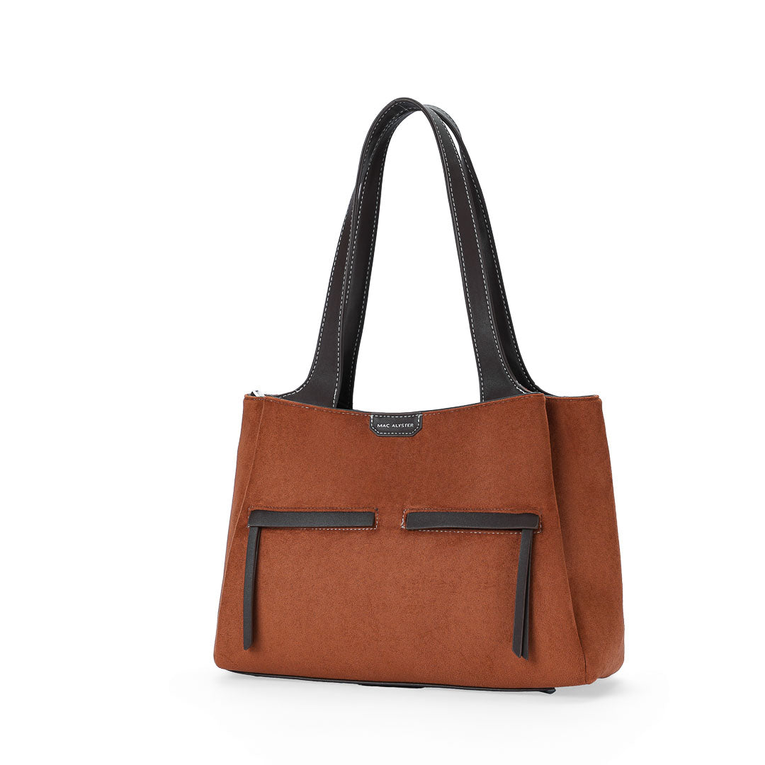 Sac shopping Fauve par Mac Alyster