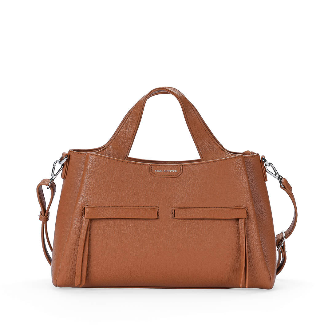 Sac porté main et Bandoulière Fauve par Mac Alyster