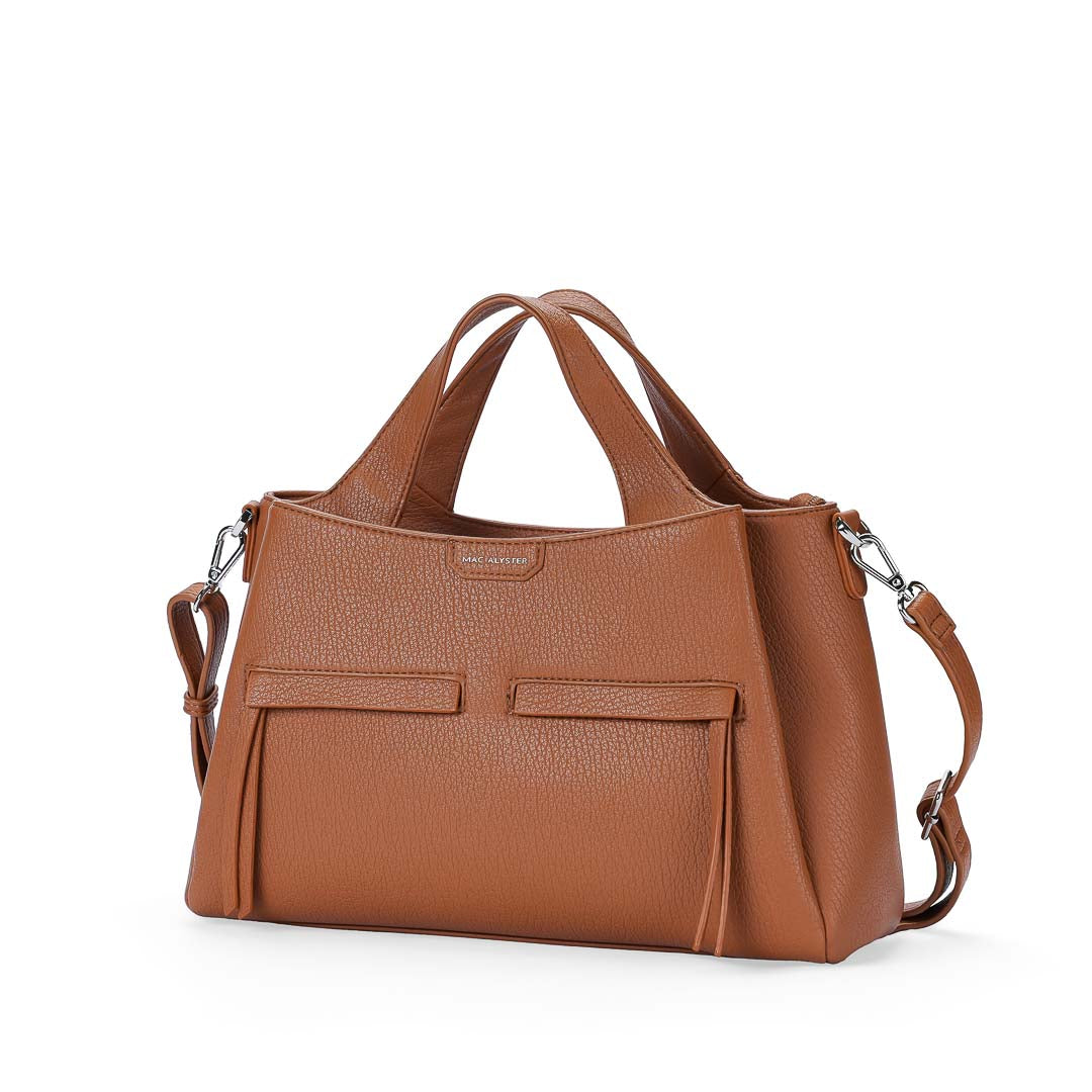 Sac porté main et Bandoulière Fauve par Mac Alyster