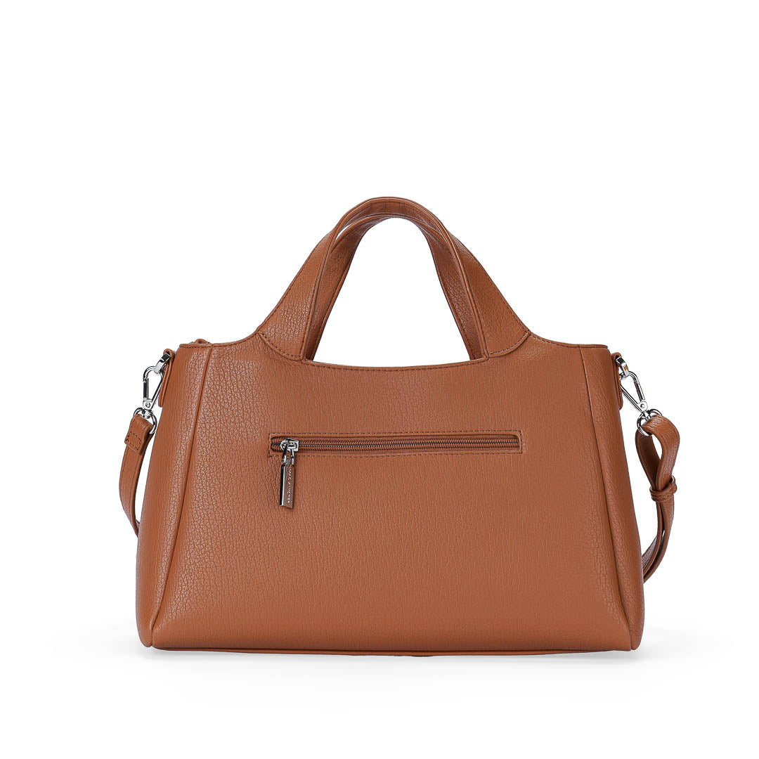 Sac porté main et Bandoulière Fauve par Mac Alyster