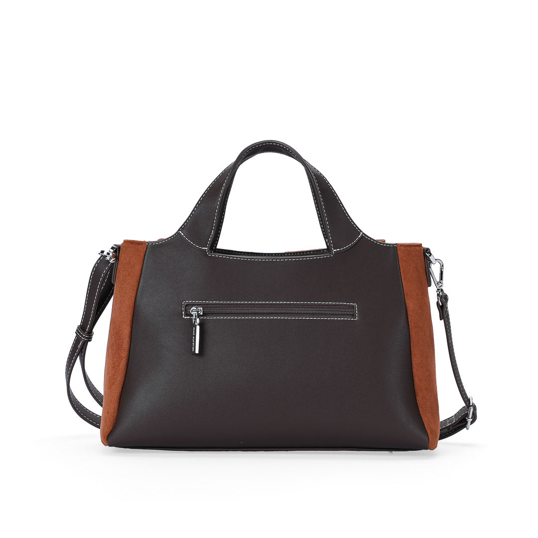 Sac porté main et Bandoulière Fauve par Mac Alyster