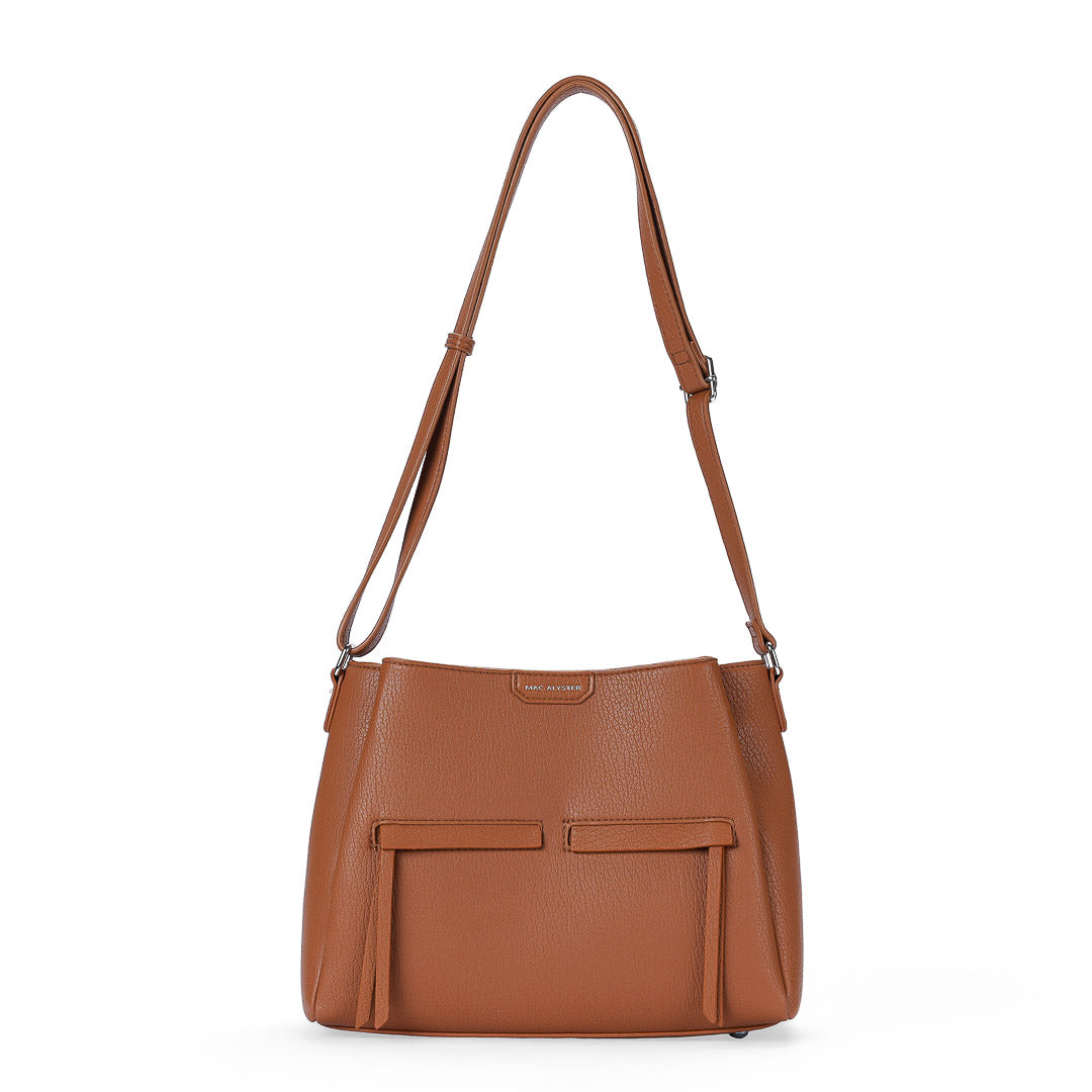 Sac besace et Bandoulière Fauve par Mac Alyster