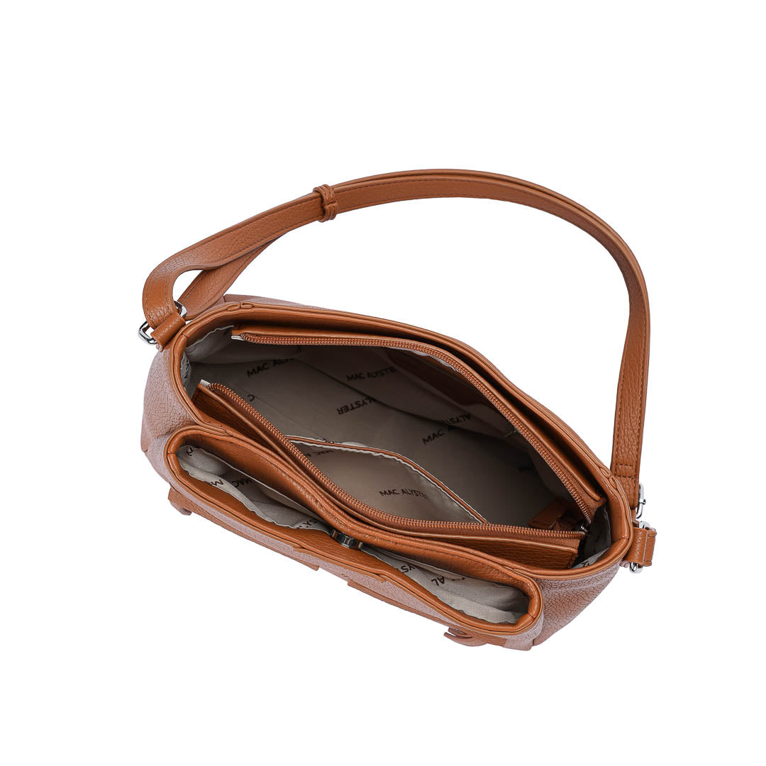 Sac besace et Bandoulière Fauve par Mac Alyster