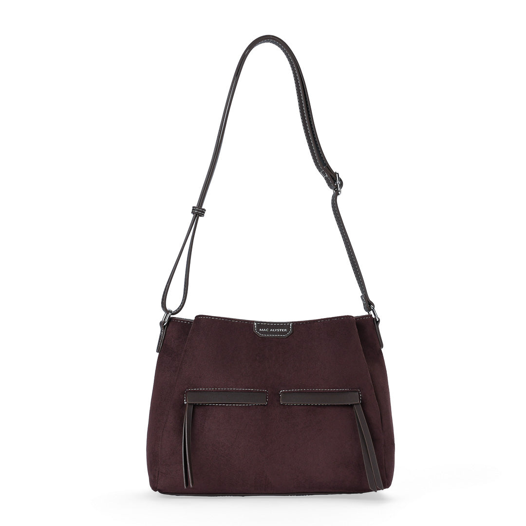 Sac besace et Bandoulière Fauve par Mac Alyster